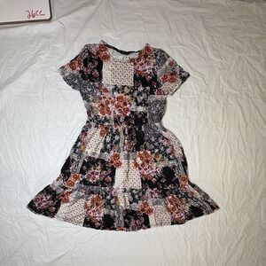 Art Class girls multicolor floral dress, size Medium